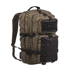 MOCHILA 30L MOLLE VERDE/NEGRA