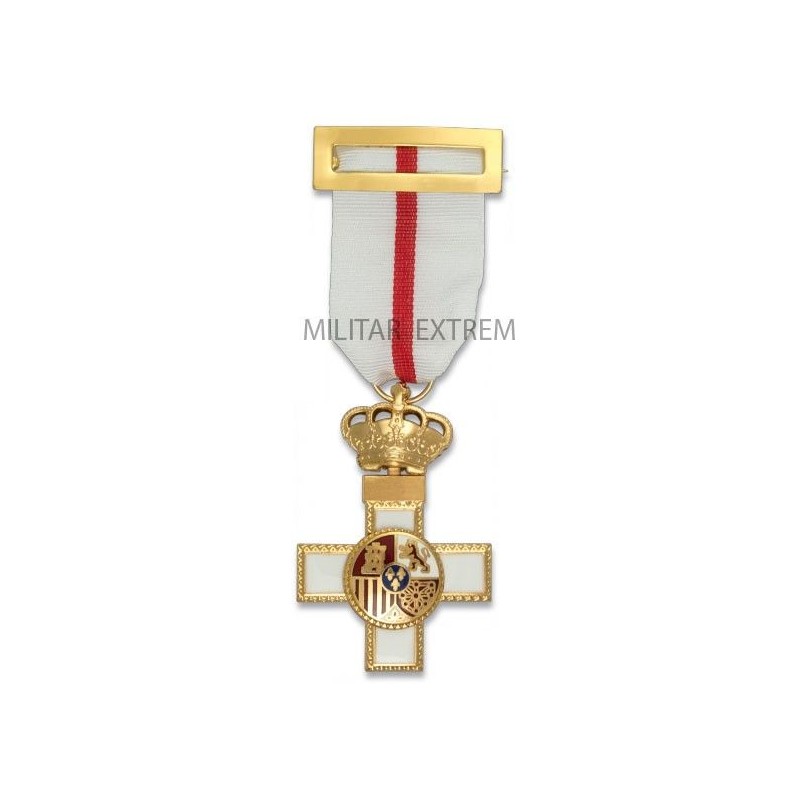 MERITO MILITAR DISTINTIVO BLANCO