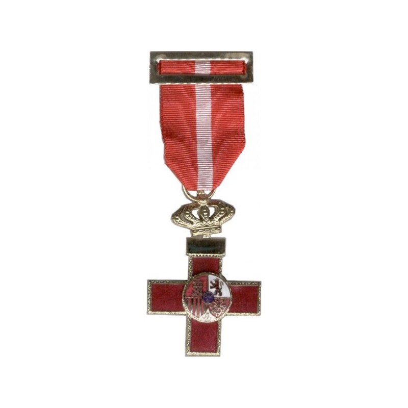 MEDALLA MERITO MILITAR DISTINTIVO ROJO