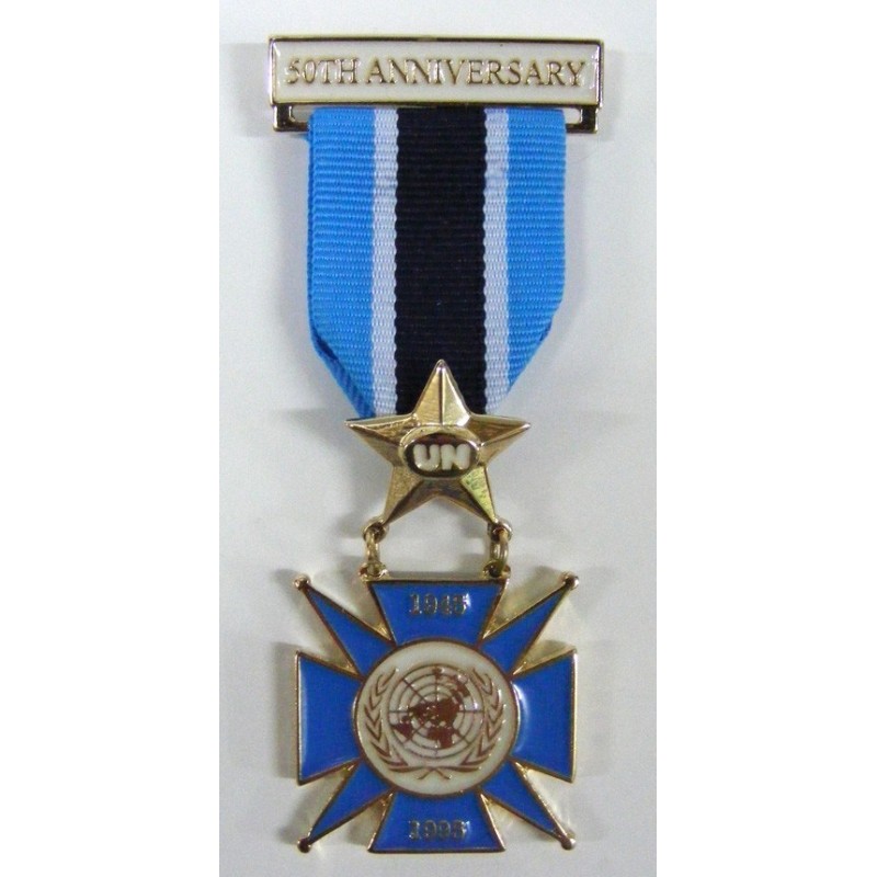 MEDALLA ONU 50 ANIVERSARIO