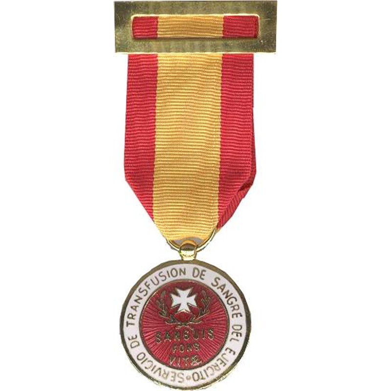 MEDALLA DONANTE CRUZ ROJA