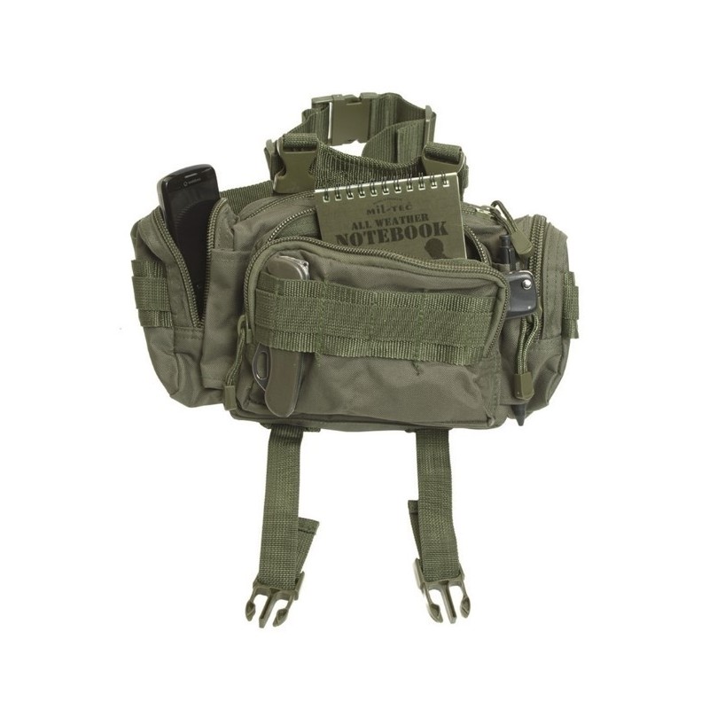 BOLSO RIÑONERA VERDE