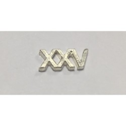 NUMERAL POLICIA XXV AÑOS