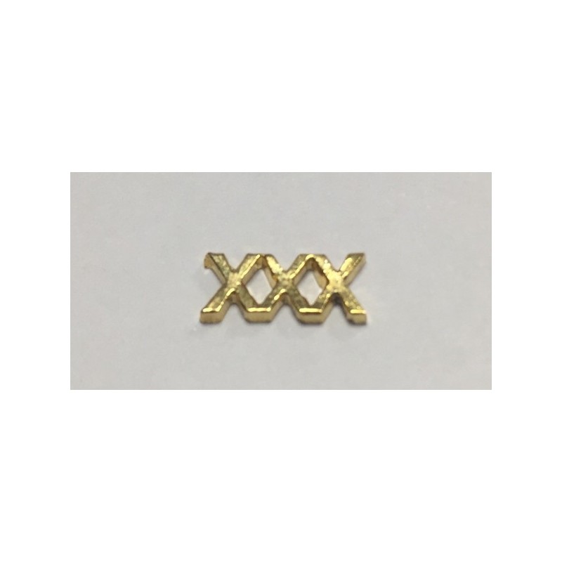 NUMERAL POLICIA XXX AÑOS