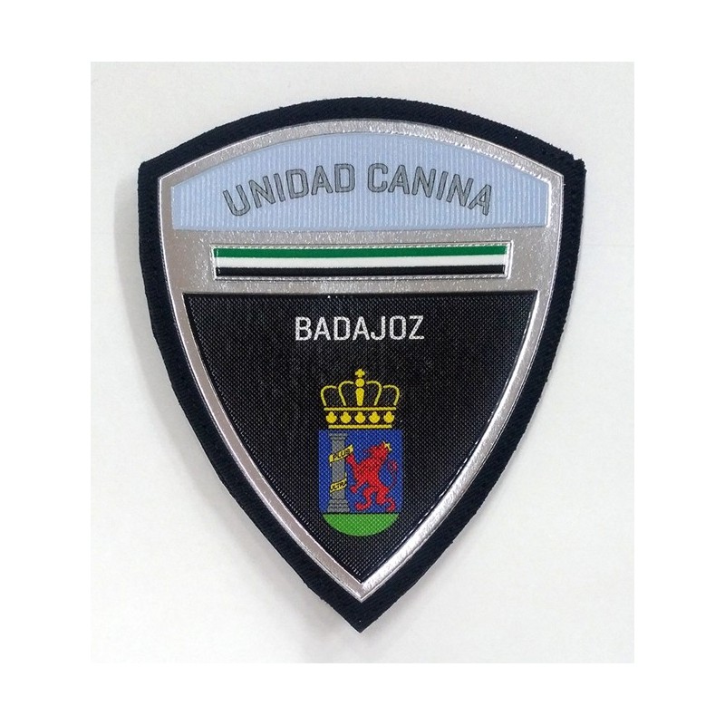 EMBLEMA BRAZO POLICIA CANINO BADAJOZ