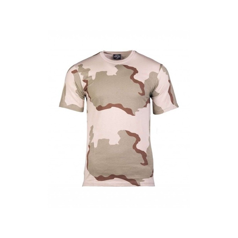 CAMISETA CAMUFLAJE ARIDO ALGODON