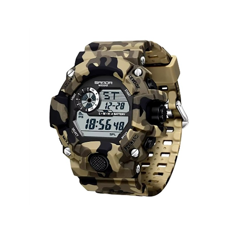 RELOJ DIGITAL ARIDO CAMUFLAJE