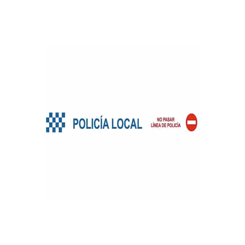CINTA DE BALIZAMIENTO POLICIA LOCAL