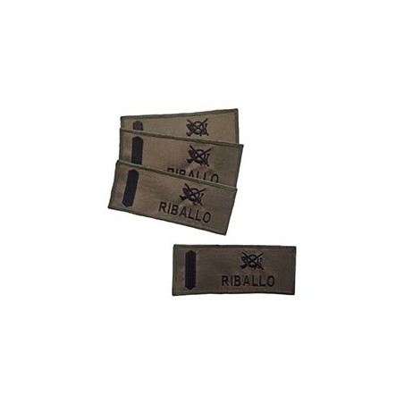 PACK CINTAS BORDADAS VERDES 3+1