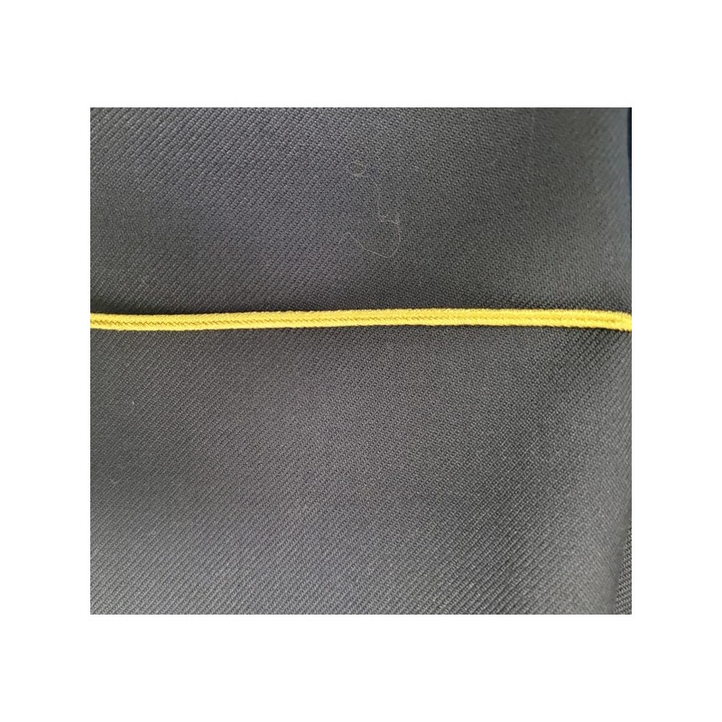 CORDON BOCAMANGA 3MM ROJO Y DORADO