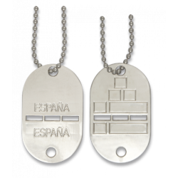 CHAPA IDENTIFICACION CON GRABACION