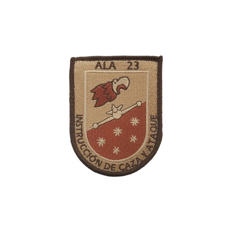 PARCHE BRAZO ALA 23 ARIDO