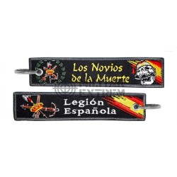 LLAVEROS BORDADOS EJERCITO