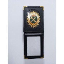 CARTERA PIEL + PLACA