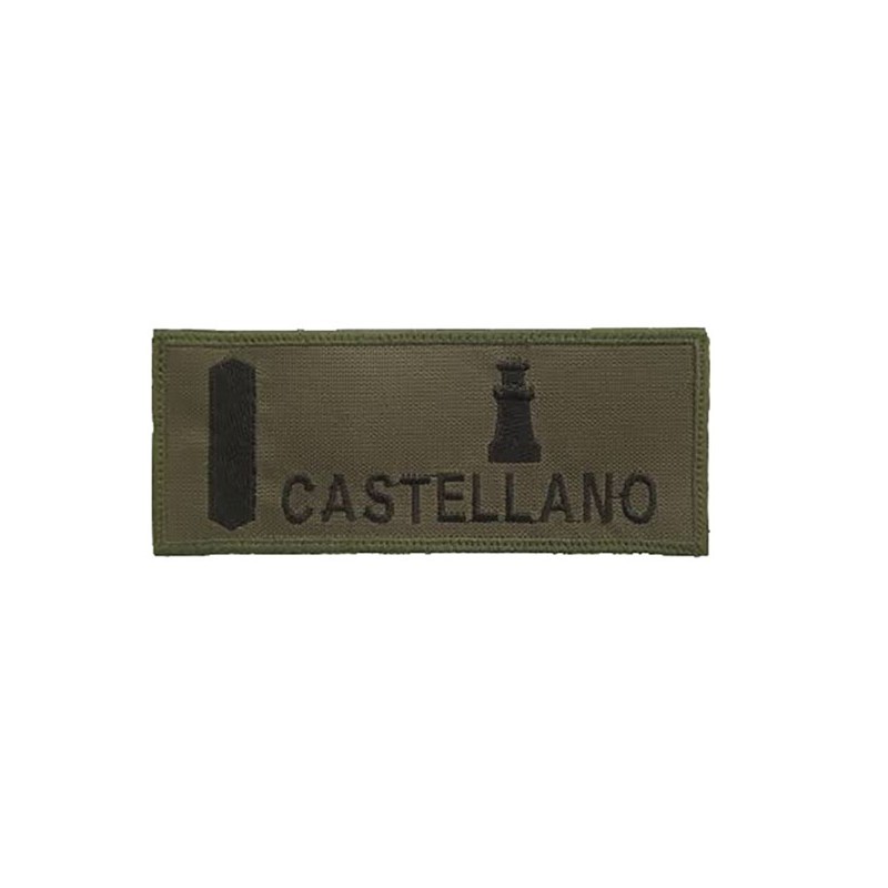 CINTA IDENTIFICACION BORDADA VERDE