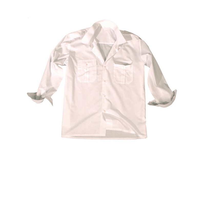 CAMISA BLANCA MANGA LARGA