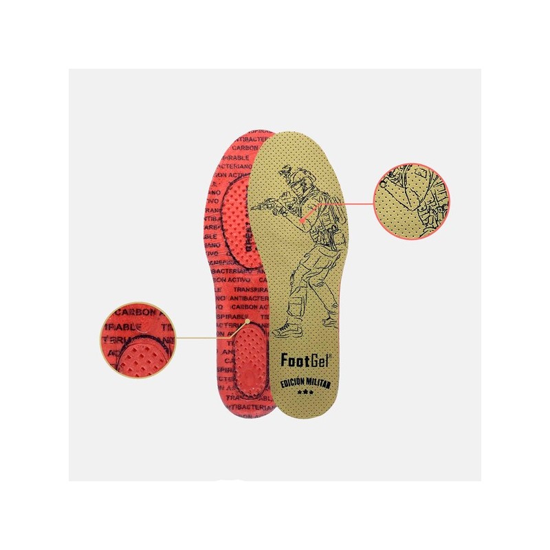 PLANTILLAS GEL MILITAR