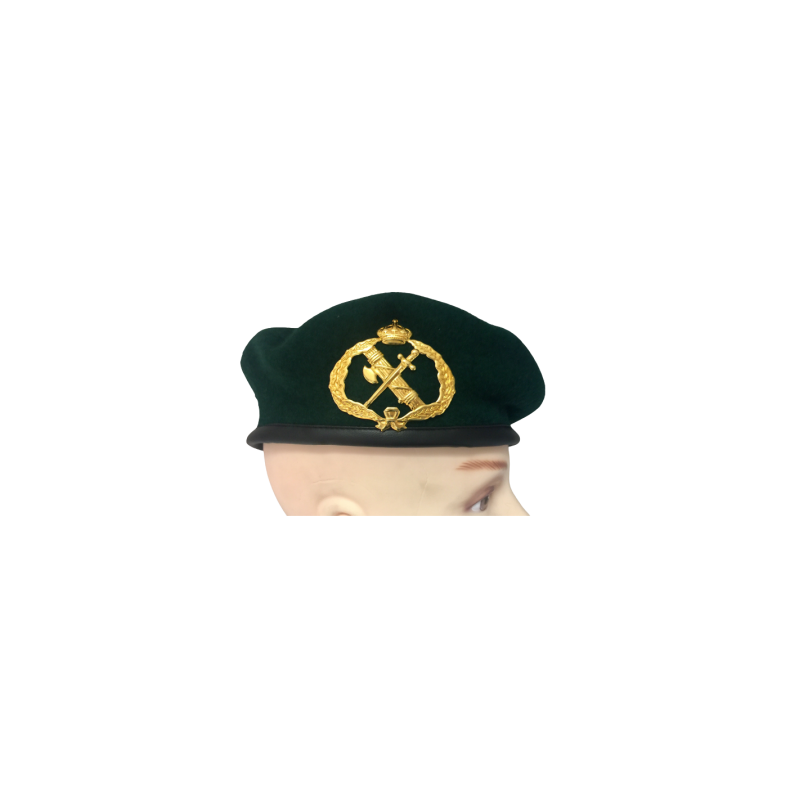 BOINA VERDE GUARDIA CIVIL OFICIAL