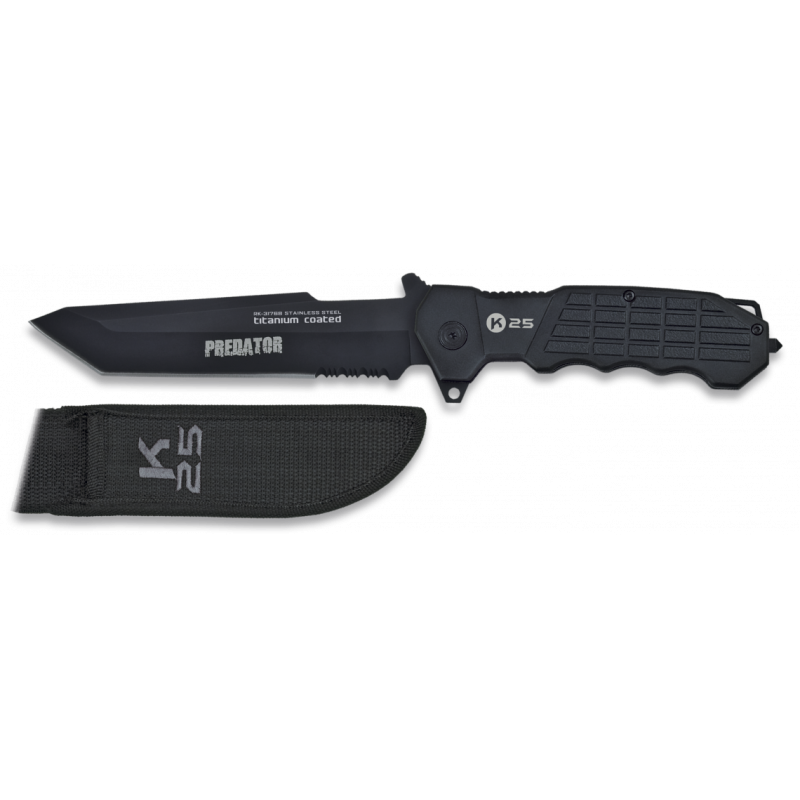 CUCHILLO K25 PREDATOR NEGRO