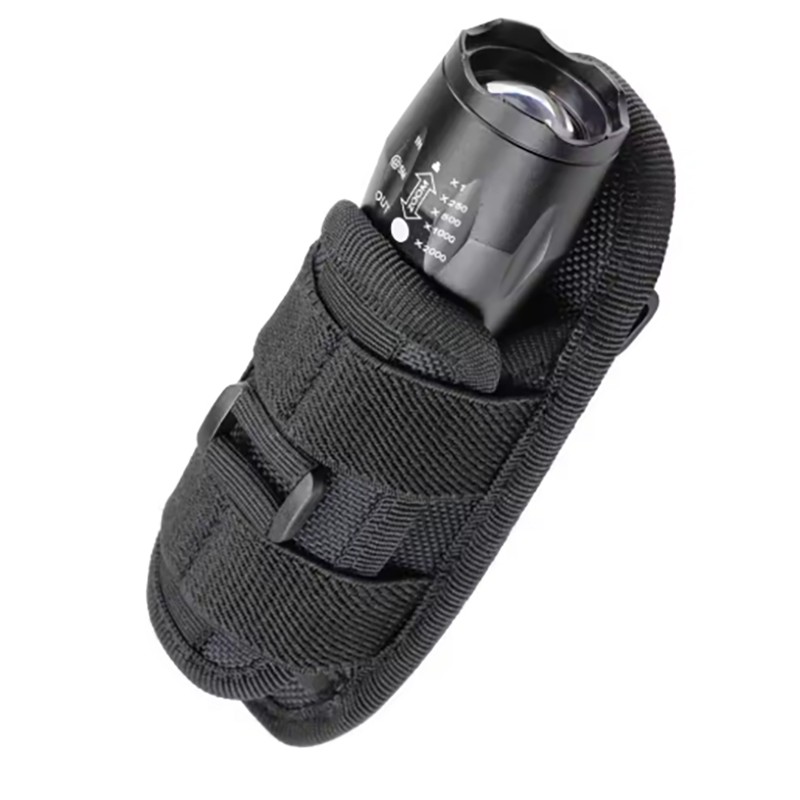 FUNDA LINTERNA GIRATORIA NEGRA