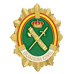 PLACA CARTERA GUARDIA CIVIL...