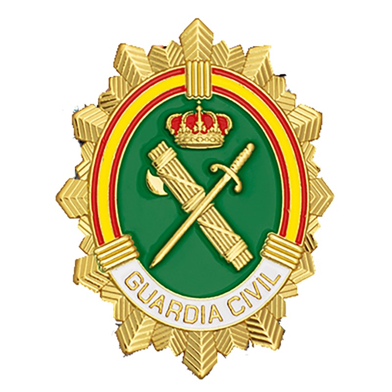 PLACA CARTERA GUARDIA CIVIL VERTICAL